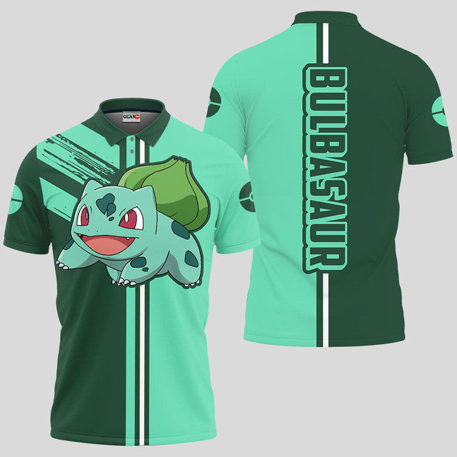 Polo Bulbasaur Pokémon Anime