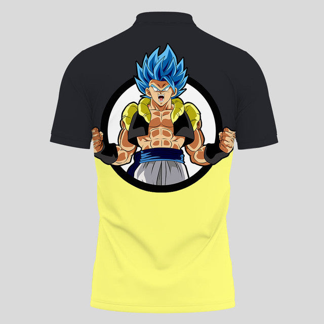 Polo Gogeta Blue Dragon Ball Anime