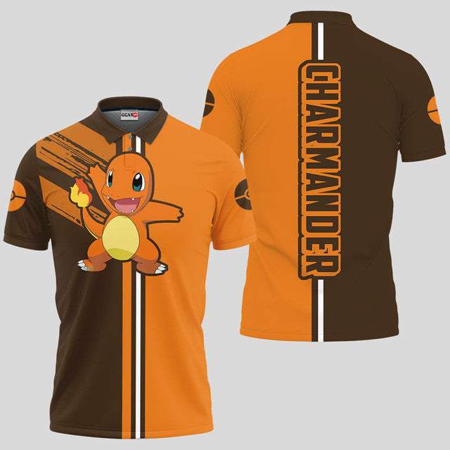 Polo Charmander Pokémon Anime