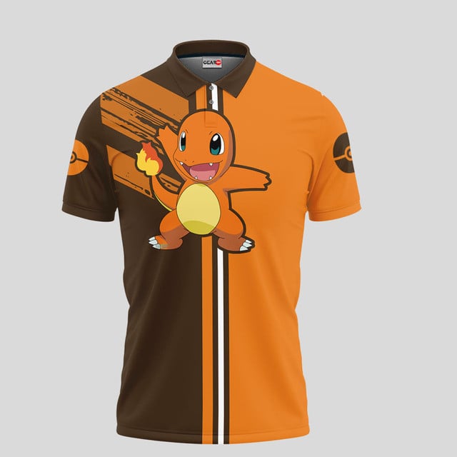 Polo Charmander Pokémon Anime