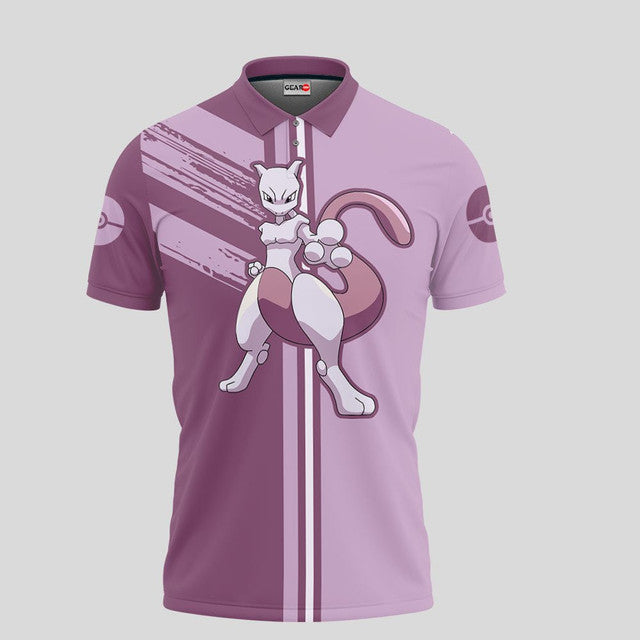 Polo Mewtwo Pokémon Anime