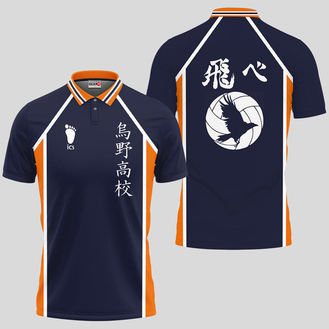 Polo Karasuno Haikyuu Anime