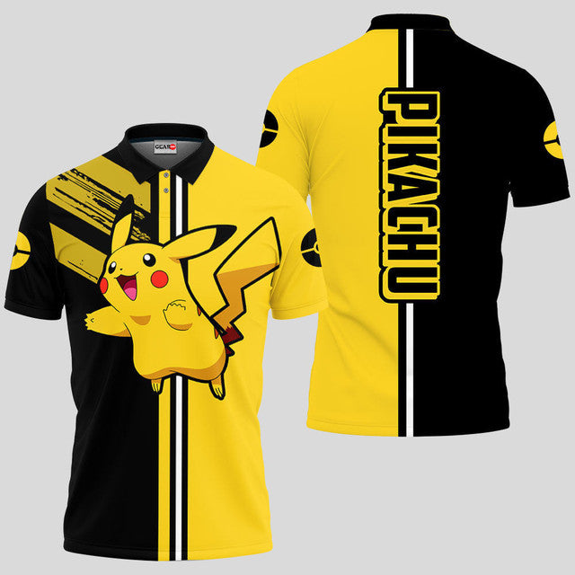 Polo Pikachu Pokémon Anime