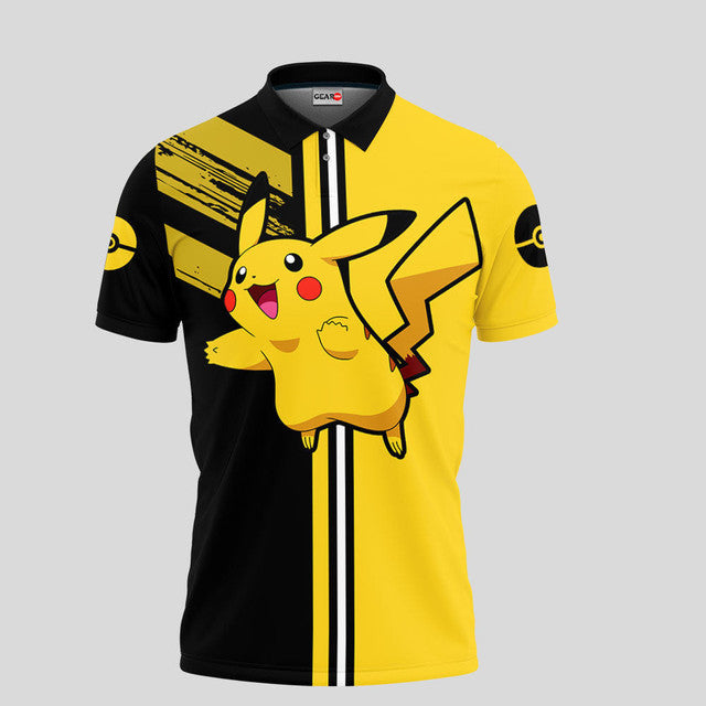 Polo Pikachu Pokémon Anime