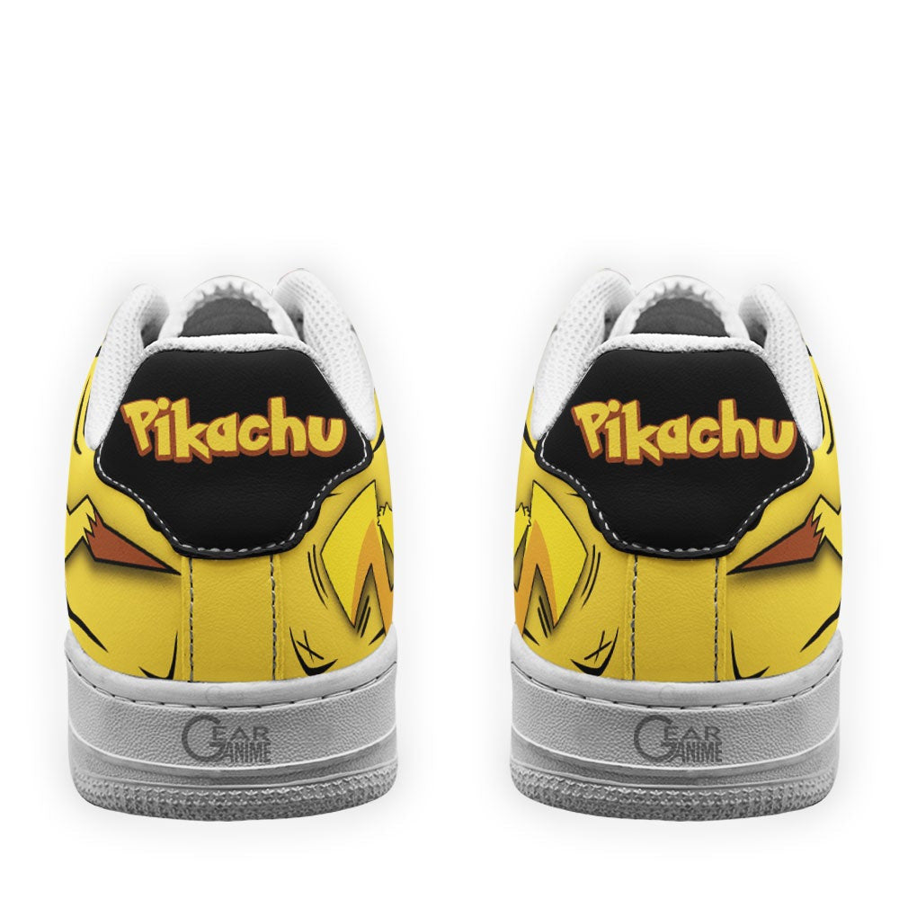 Baskets Anime Pikachu en Cuir Chaussures Basses Unisexes Anime Manga