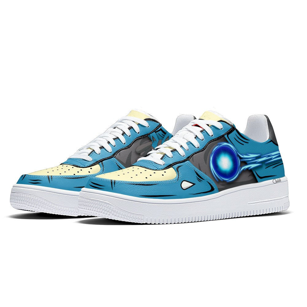 Baskets Anime Lucario en Cuir Chaussures Basses Unisexes Anime Manga