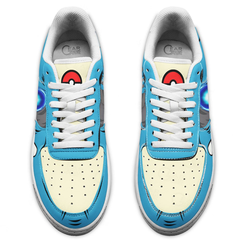 Baskets Anime Lucario en Cuir Chaussures Basses Unisexes Anime Manga
