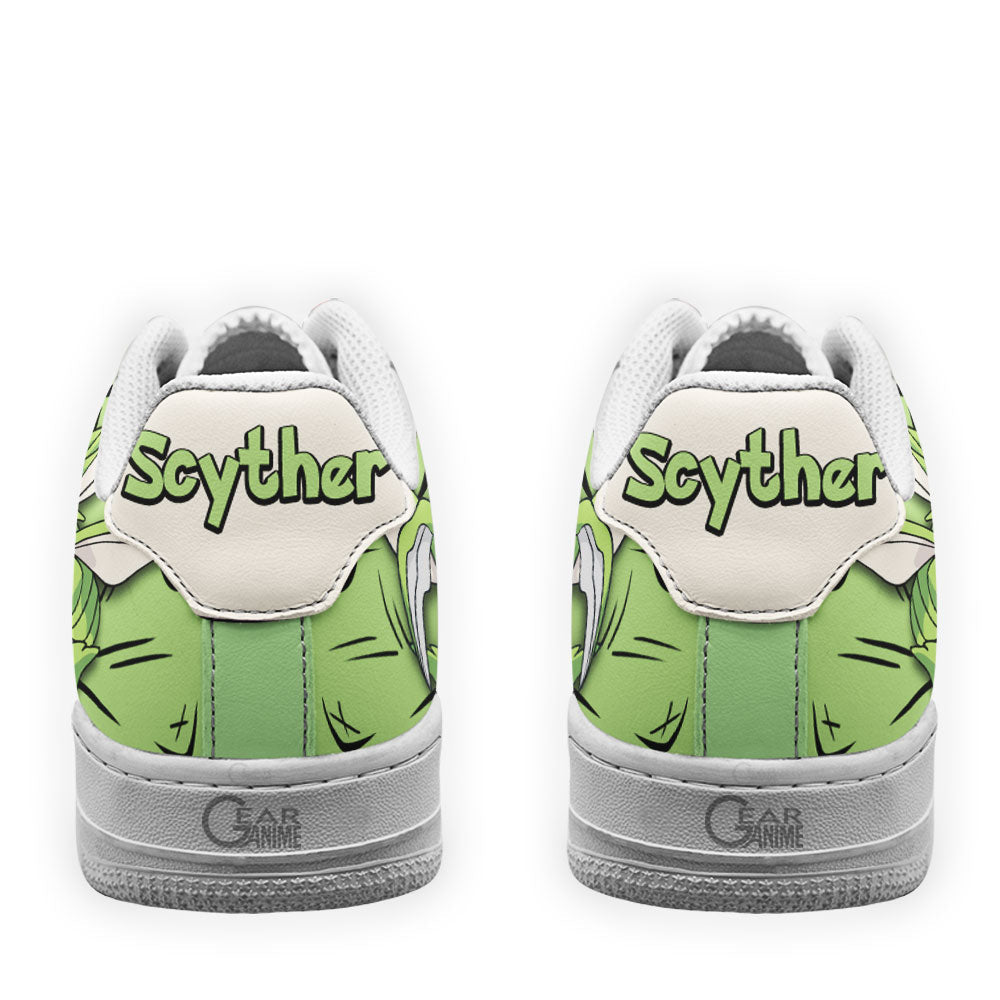 Baskets Anime Scyther en Cuir Chaussures Basses Unisexes Anime Manga