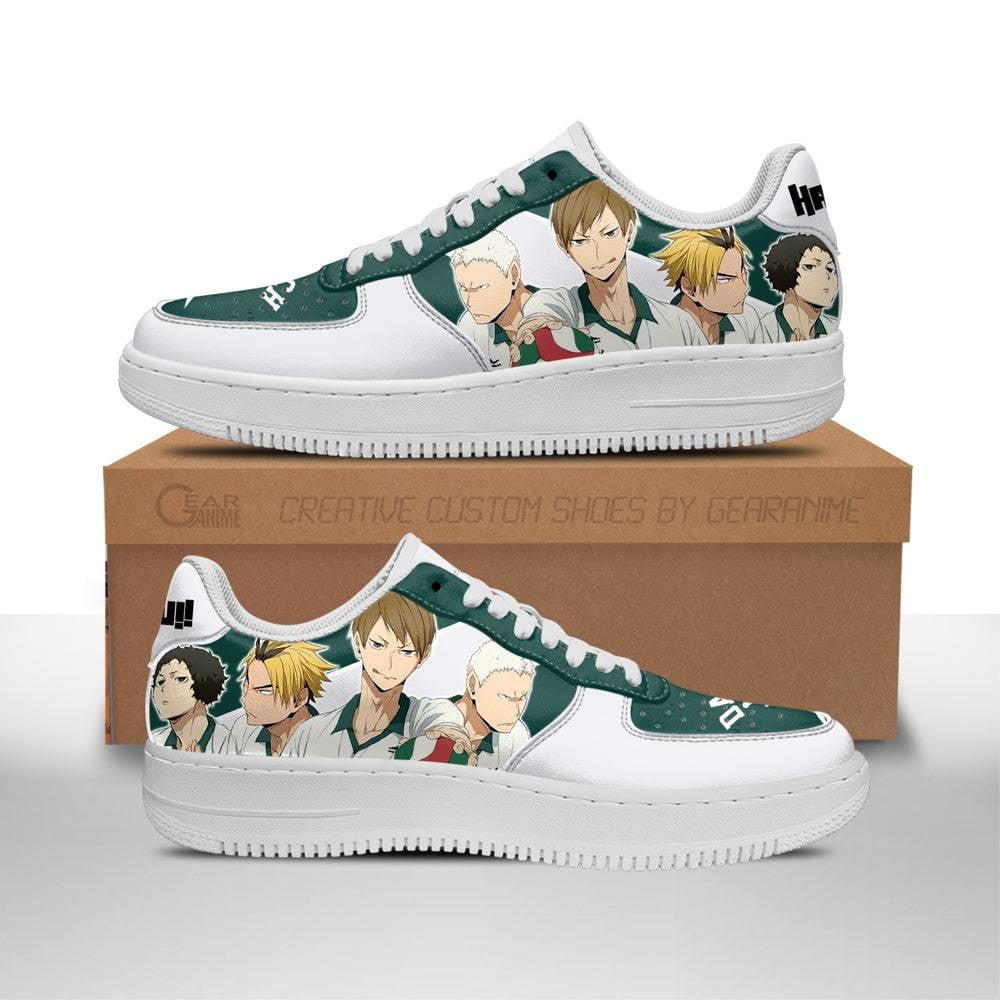Baskets Anime Date Tech High en Cuir Chaussures Basses Unisexes Anime Manga