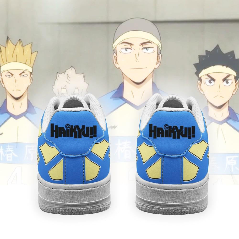 Baskets Anime Tsubakihara Academy en Cuir Chaussures Basses Unisexes Anime Manga