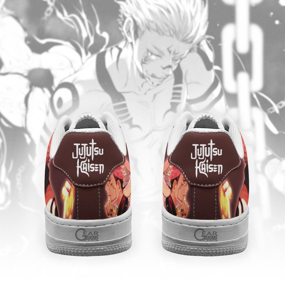 Baskets Anime Ryoumen Sukuna en Cuir Chaussures Basses Unisexes Jujutsu Kaisen