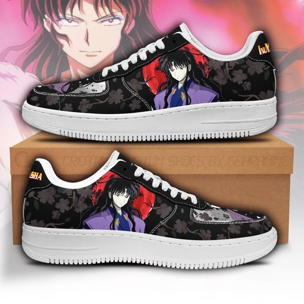 Baskets Anime Naraku en Cuir Chaussures Basses Unisexes Anime Manga