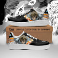 Baskets Anime Air Gear en Cuir Chaussures Basses Unisexes Anime Manga