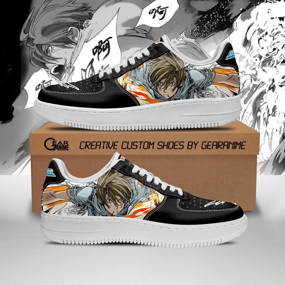Baskets Anime Air Gear en Cuir Chaussures Basses Unisexes Anime Manga