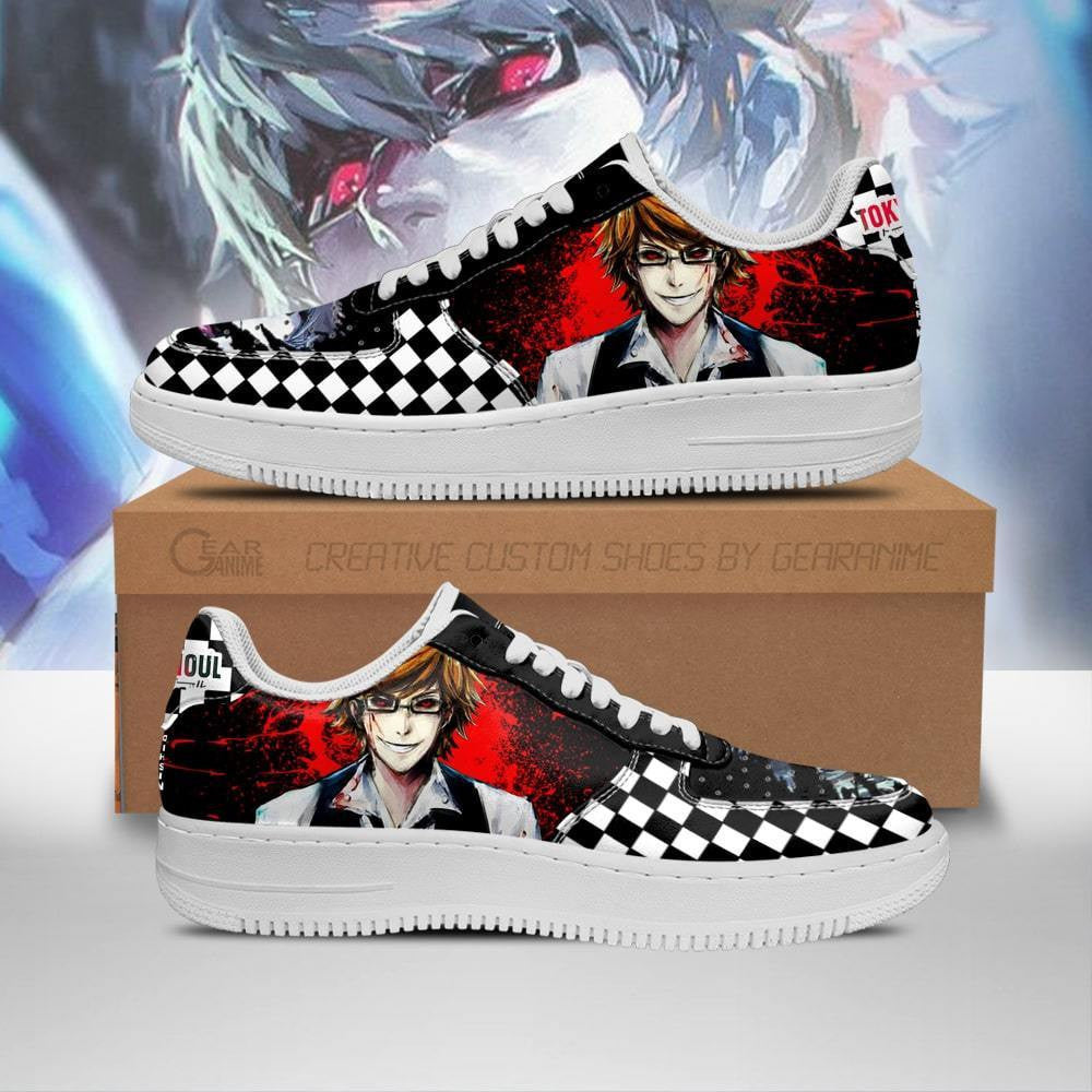 Baskets Anime Nishiki en Cuir Chaussures Basses Unisexes Anime Manga