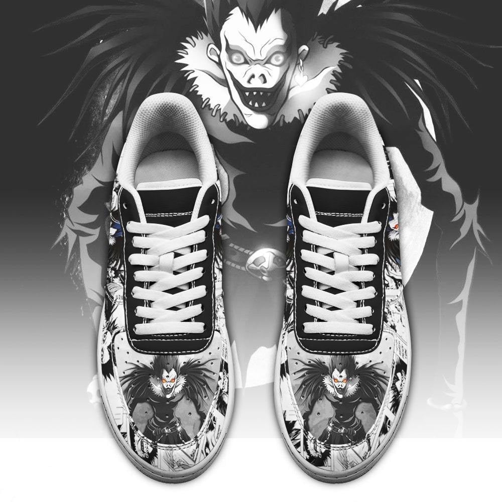 Baskets Anime Ryuk en Cuir Chaussures Basses Unisexes Anime Manga