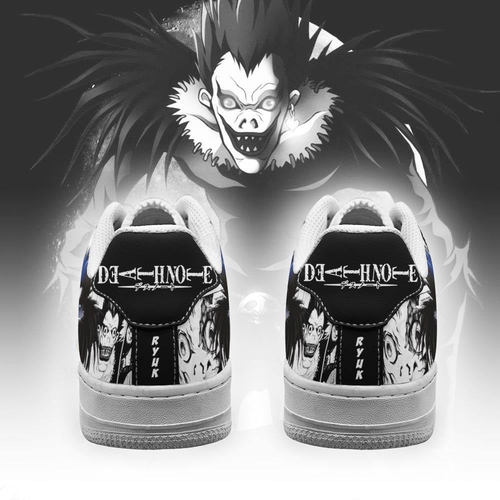 Baskets Anime Ryuk en Cuir Chaussures Basses Unisexes Anime Manga