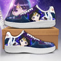 Baskets Anime Sailor Saturn en Cuir Chaussures Basses Unisexes Anime Manga