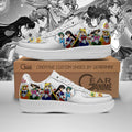 Baskets Anime Sailor en Cuir Chaussures Basses Unisexes Anime Manga