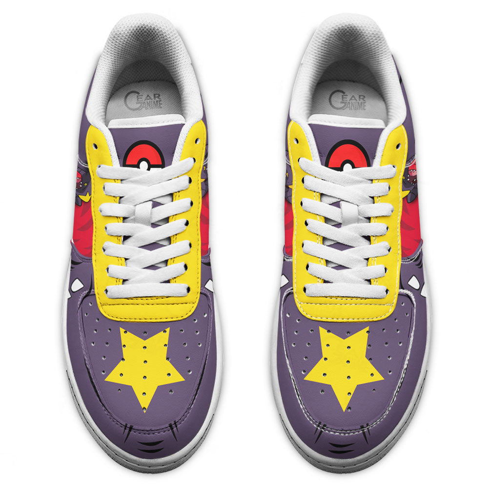 Baskets Anime Garchomp en Cuir Chaussures Basses Unisexes Anime Manga