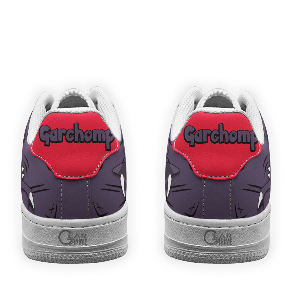 Baskets Anime Garchomp en Cuir Chaussures Basses Unisexes Anime Manga