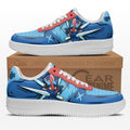 Baskets Anime Greninja en Cuir Chaussures Basses Unisexes Anime Manga