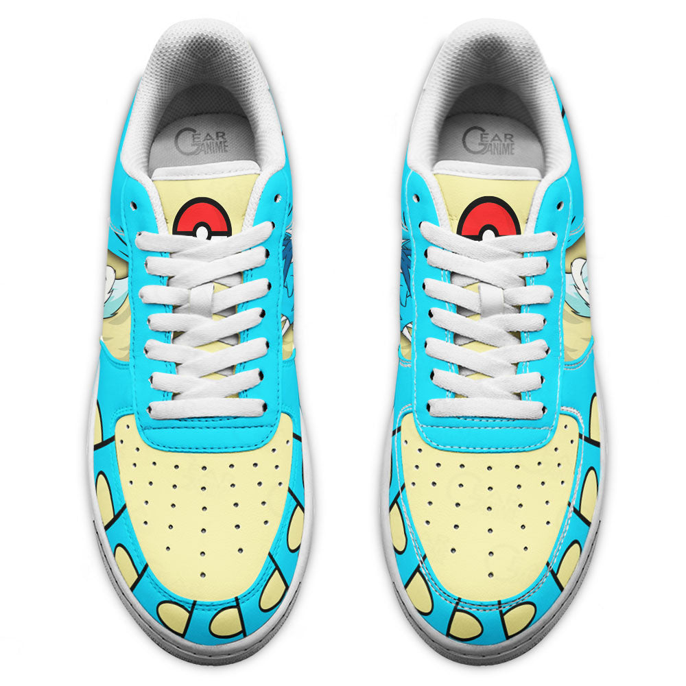 Baskets Anime Gyarados en Cuir Chaussures Basses Unisexes Anime Manga