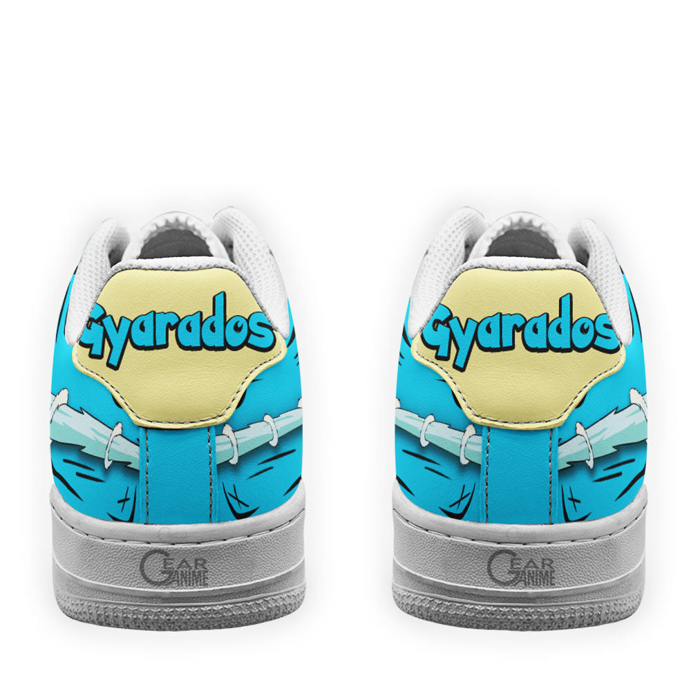 Baskets Anime Gyarados en Cuir Chaussures Basses Unisexes Anime Manga