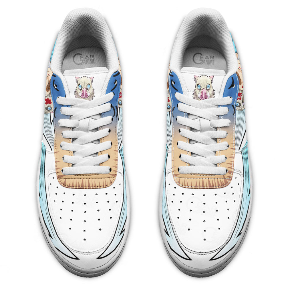 Baskets Anime Inosuke en Cuir Chaussures Basses Unisexes Anime Manga