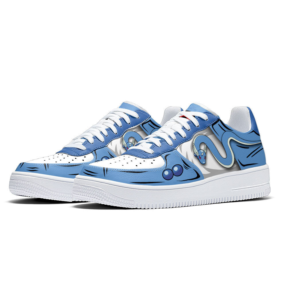 Baskets Anime Dragonair en Cuir Chaussures Basses Unisexes Anime Manga