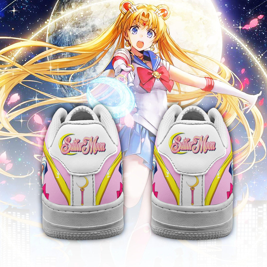 Baskets Anime Sailor Moon en Cuir Chaussures Basses Unisexes Anime Manga