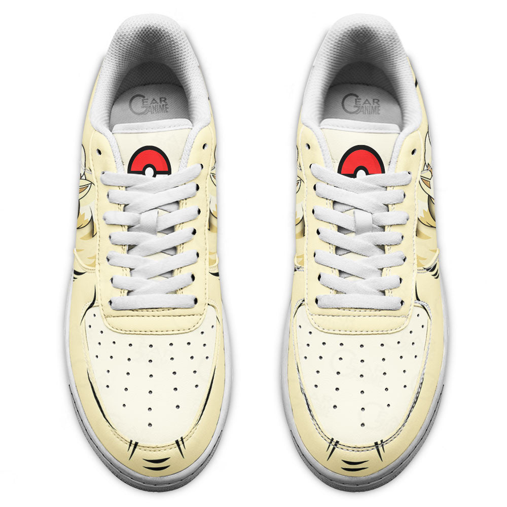 Baskets Anime Ninetales en Cuir Chaussures Basses Unisexes Anime Manga