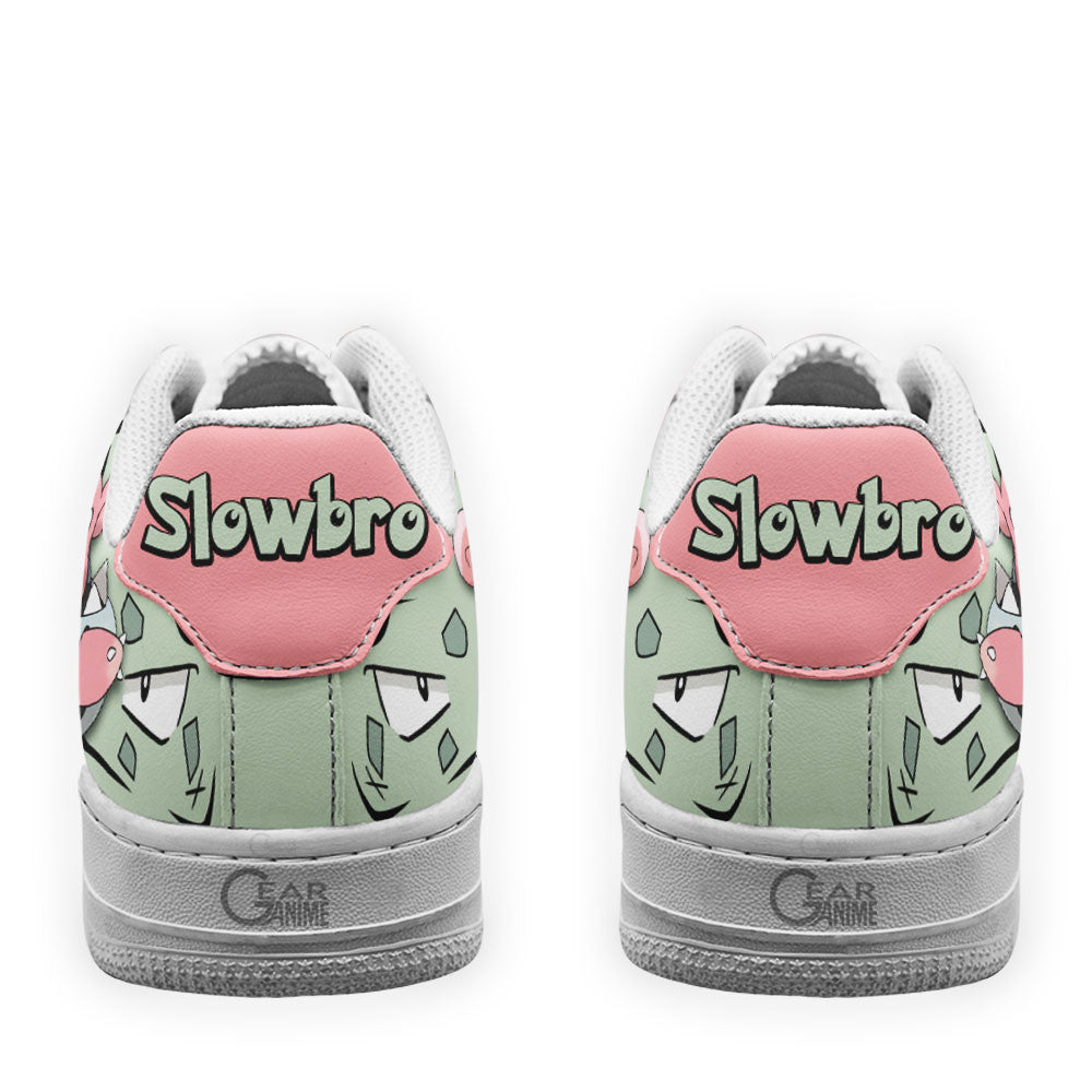 Baskets Anime Slowbro en Cuir Chaussures Basses Unisexes Anime Manga