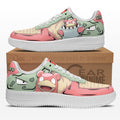 Baskets Anime Slowbro en Cuir Chaussures Basses Unisexes Anime Manga