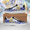 Baskets Anime Cygnus Hyoga en Cuir Chaussures Basses Unisexes Anime Manga
