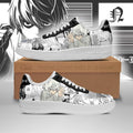 Baskets Anime Near en Cuir Chaussures Basses Unisexes Anime Manga