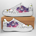 Baskets Anime Gengar en Cuir Chaussures Basses Unisexes Anime Manga