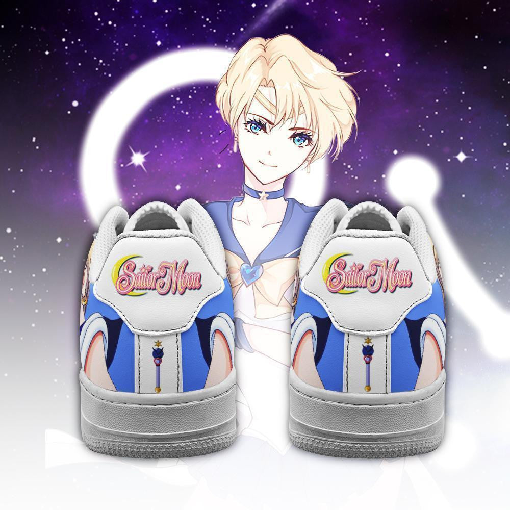 Baskets Anime Sailor Uranus en Cuir Chaussures Basses Unisexes Anime Manga