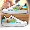 Baskets Anime Usopp en Cuir Chaussures Basses Unisexes Anime Manga