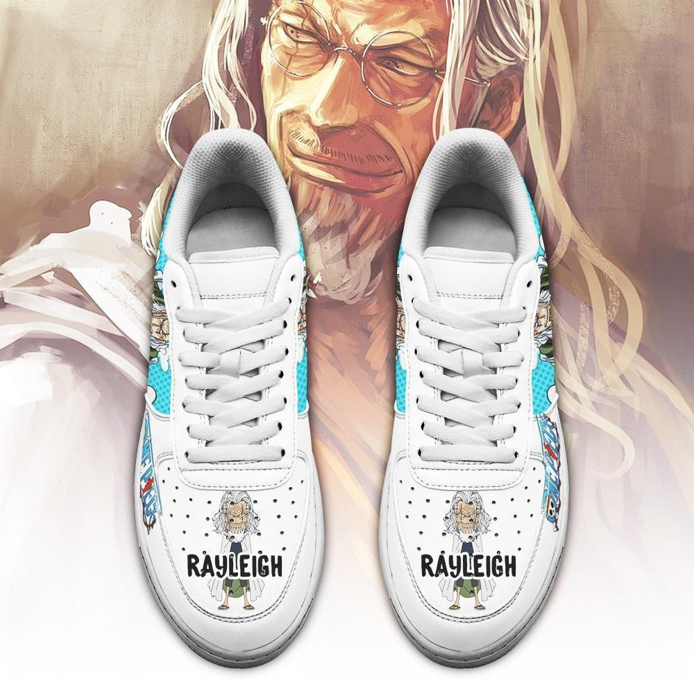Baskets Anime Rayleigh en Cuir Chaussures Basses Unisexes Anime Manga