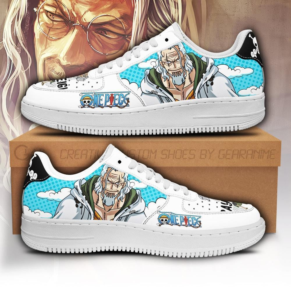 Baskets Anime Rayleigh en Cuir Chaussures Basses Unisexes Anime Manga