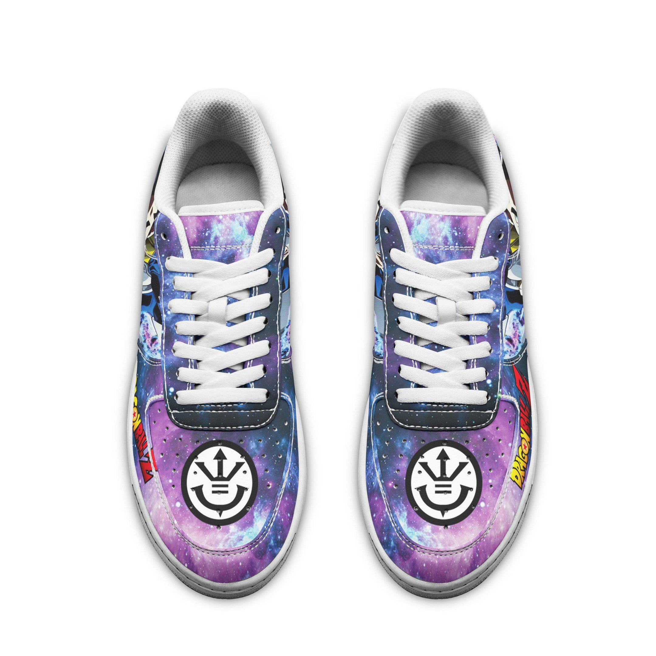 Baskets Anime Vegeta en Cuir Chaussures Basses Unisexes Dragon Ball
