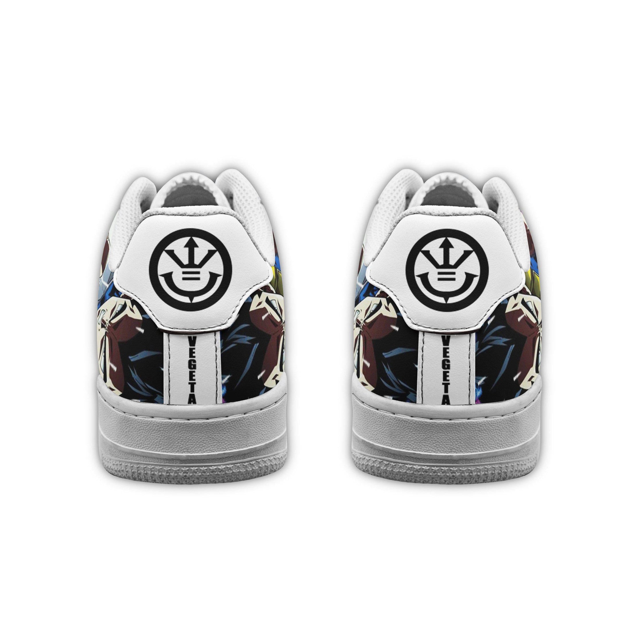 Baskets Anime Vegeta en Cuir Chaussures Basses Unisexes Dragon Ball