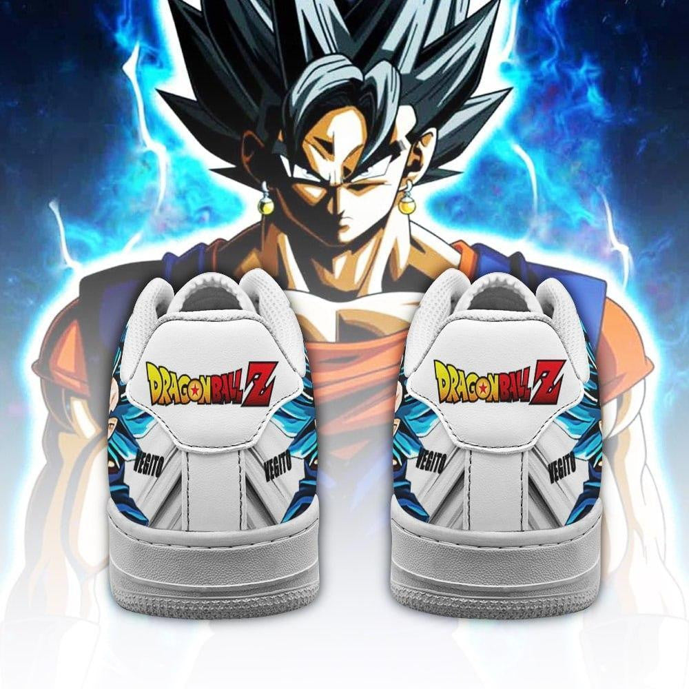 Baskets Anime Vegito en Cuir Chaussures Basses Unisexes Anime Manga