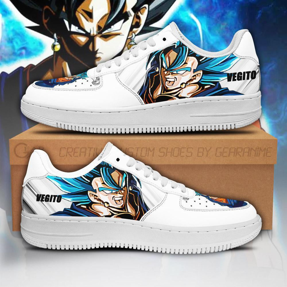 Baskets Anime Vegito en Cuir Chaussures Basses Unisexes Anime Manga