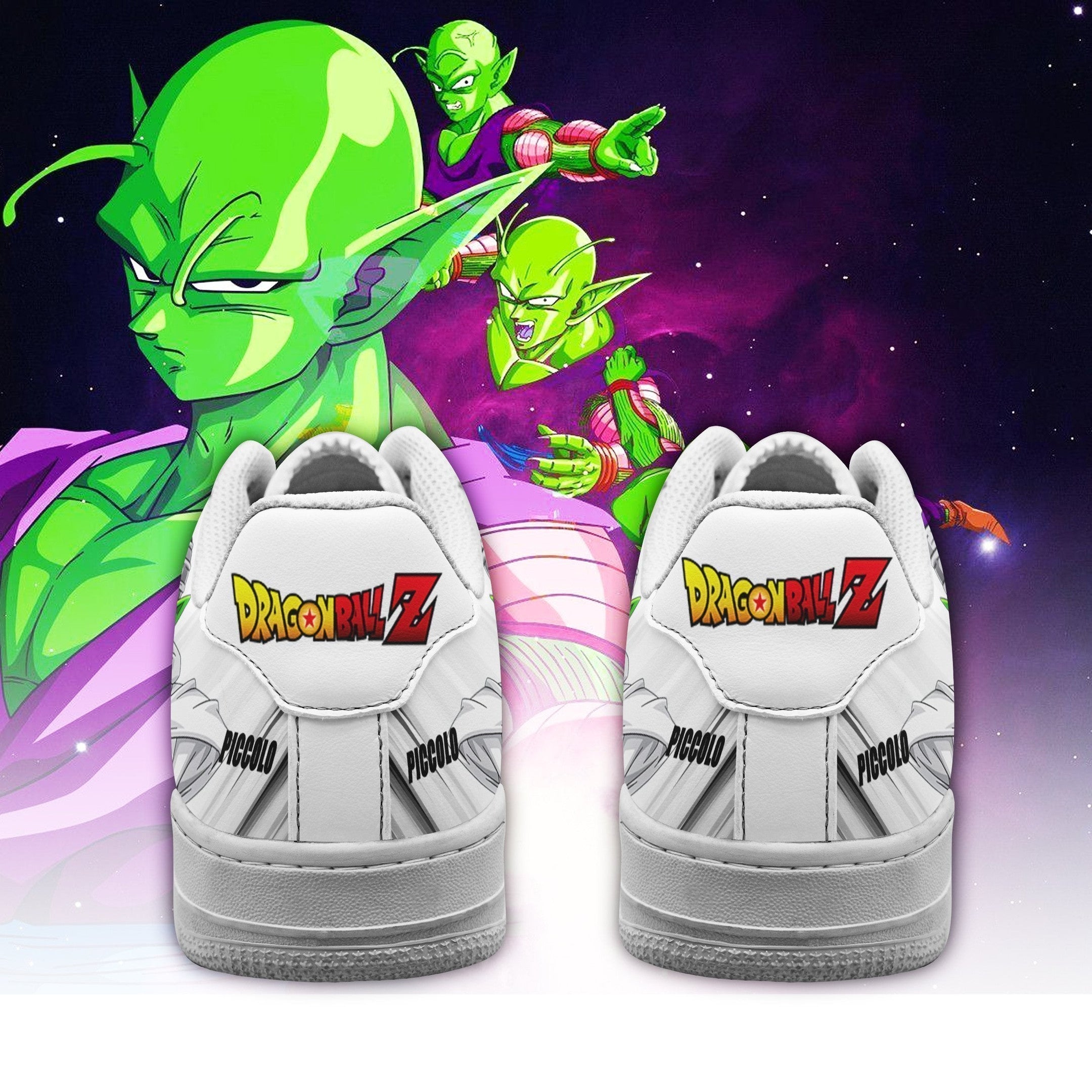 Baskets Anime Piccolo en Cuir Chaussures Basses Unisexes Anime Manga
