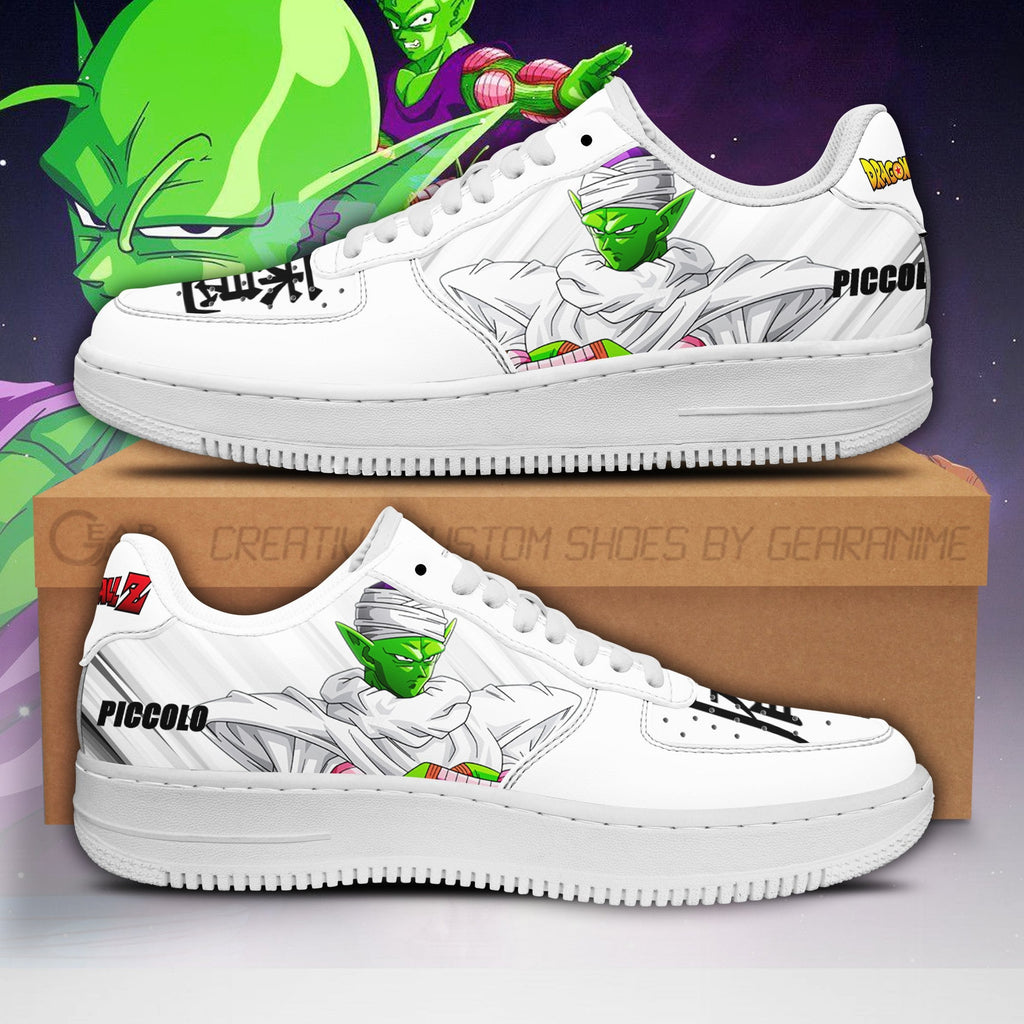 Baskets Anime Piccolo en Cuir Chaussures Basses Unisexes Anime Manga