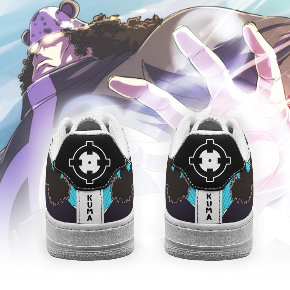 Baskets Anime Bartholomew Kuma en Cuir Chaussures Basses Unisexes Anime Manga