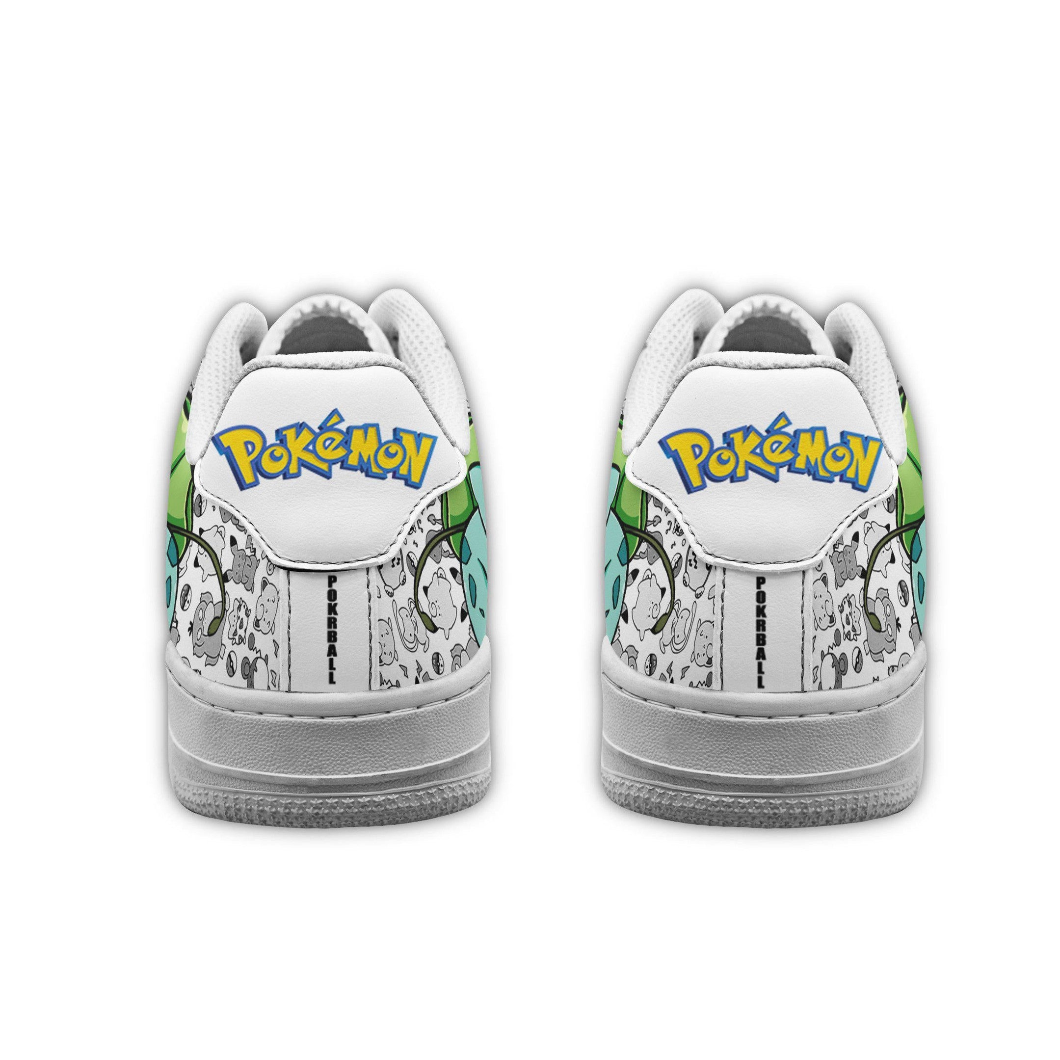 Baskets Anime Bulbasaur en Cuir Chaussures Basses Unisexes Anime Manga