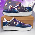 Baskets Anime Luna Cat en Cuir Chaussures Basses Unisexes Anime Manga